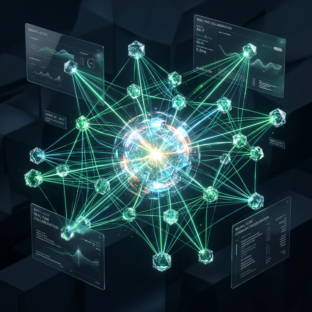 Autonomní AI agenti – neuronové sítě a spolupráce systémů v reálném čase